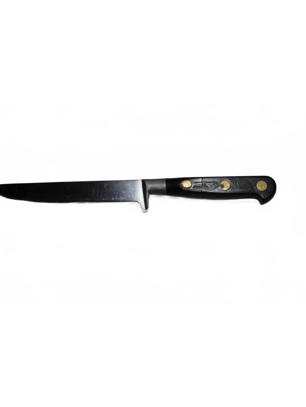 SABATIER Vintage 2 Lions 5 Inch Carbon Steel Forged Boning Utility Knife France